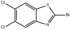 2-BROMO-5,6-DICHLOROBENZOTHIAZOLE Struktur