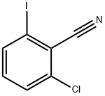 2-Chloro-6-iodobenzonitrile Struktur