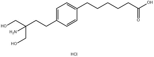 FTY720 Hexanoic Acid Hydrochloride Struktur