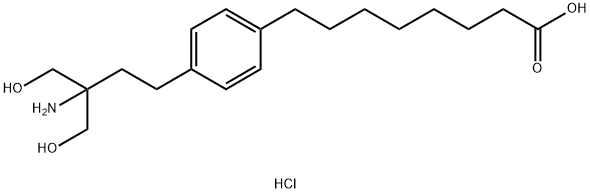 FTY720 Octanoic Acid Hydrochloride Struktur