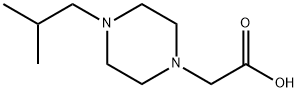 (4-ISOBUTYL-PIPERAZIN-1-YL)-ACETIC ACID DIHYDROCHLORIDE Struktur