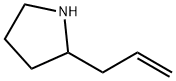 2-(2-propen-1-yl)-Pyrrolidine Struktur