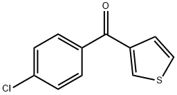 3-(4-CHLOROBENZOYL)THIOPHENE Struktur