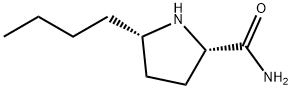 2-Pyrrolidinecarboxamide,5-butyl-,(2S-cis)-(9CI) Struktur