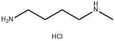 N-METHYL-BUTANE-1,4-DIAMINE 2HCL Struktur