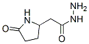 2-Pyrrolidineacetic  acid,  5-oxo-,  hydrazide Struktur