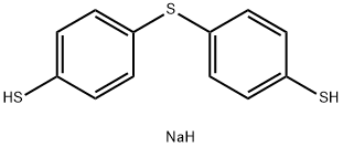 Disodium 4,4'-thiobis(benzenethiolate) Struktur