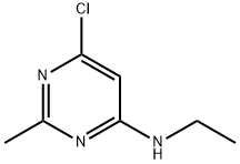 6-chloro-N-ethyl-2-MethylpyriMidin-4-aMine Struktur