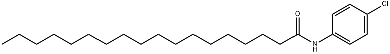 OctadecanaMide, N-(4-chlorophenyl)- Struktur