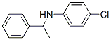 Benzenemethanamine, N-(4-chlorophenyl)-a-methyl-, (+)- Struktur