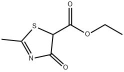 ETHYL 2-METHYL-4-OXO-4,5-DIHYDRO-1,3-THIAZOLE-5-CARBOXYLATE Struktur