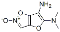 Furo[2,3-d]isoxazole-5,6-diamine,  N,N-dimethyl-,  2-oxide  (9CI) Struktur