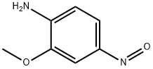 Benzenamine,  2-methoxy-4-nitroso- Struktur