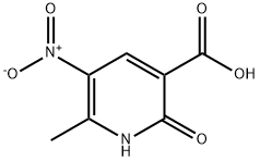 Nicotinic acid, 1,2-dihydro-6-methyl-5-nitro-2-oxo- (7CI) Struktur