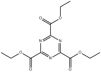 TRIETHYL 1 3 5-TRIAZINE-2 4 6-TRICARBOX& Struktur