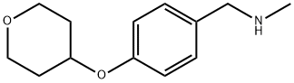 N-Methyl-4-(tetrahydropyran-4-yloxy)benzylamine Struktur