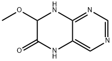 6-Pteridinol,7,8-dihydro-7-methoxy-(7CI) Struktur