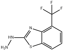 4-(TRIFLUOROMETHYL)-2(3H)-BENZOTHIAZOLONEHYDRAZONE Struktur