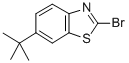 2-BROMO-6-(1,1-DIMETHYLETHYL)BENZOTHIAZOLE Struktur