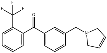 3'-(3-PYRROLINOMETHYL)-2-TRIFLUOROMETHYLBENZOPHENONE price.