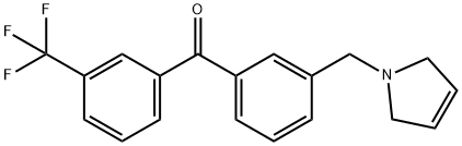 3-(3-PYRROLINOMETHYL)-3'-TRIFLUOROMETHYLBENZOPHENONE price.