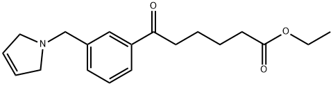 ETHYL 6-OXO-6-[3-(3-PYRROLINOMETHYL)PHENYL]HEXANOATE price.