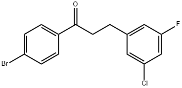 4'-BROMO-3-(3-CHLORO-5-FLUOROPHENYL)PROPIOPHENONE price.