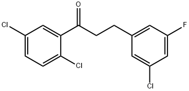 3-(3-CHLORO-5-FLUOROPHENYL)-2',5'-DICHLOROPROPIOPHENONE price.