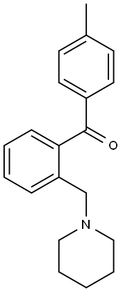 4'-METHYL-2-PIPERIDINOMETHYL BENZOPHENONE price.