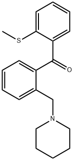 2-PIPERIDINOMETHYL-2'-THIOMETHYLBENZOPHENONE price.