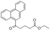 ETHYL 5-OXO-5-(9-PHENANTHRYL)VALERATE Struktur