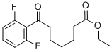 ETHYL 7-(2,6-DIFLUOROPHENYL)-7-OXOHEPTANOATE price.