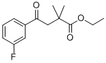 ETHYL 2,2-DIMETHYL-4-(3-FLUOROPHENYL)-4-OXOBUTYRATE price.