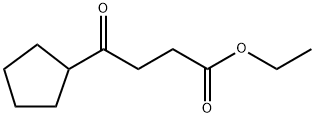 ETHYL 4-CYCLOPENTYL-4-OXOBUTYRATE Struktur