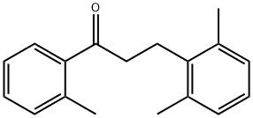 3-(2,6-DIMETHYLPHENYL)-2'-METHYLPROPIOPHENONE Struktur