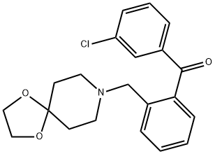 3'-CHLORO-2-[8-(1,4-DIOXA-8-AZASPIRO[4.5]DECYL)METHYL]BENOZPHENONE price.