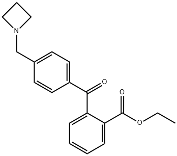 4'-AZETIDINOMETHYL-2-CARBOETHOXYBENZOPHENONE price.