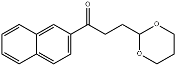 3-(1,3-DIOXAN-2-YL)-2'-PROPIONAPHTHONE Struktur