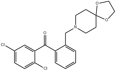 2,5-DICHLORO-2'-[8-(1,4-DIOXA-8-AZASPIRO[4.5]DECYL)METHYL]BENZOPHENONE price.