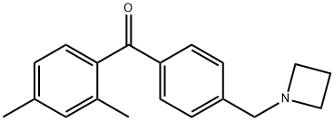 4'-AZETIDINOMETHYL-2,4-DIMETHYLBENZOPHENONE price.