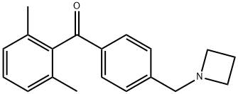 4'-AZETIDINOMETHYL-2,6-DIMETHYLBENZOPHENONE price.