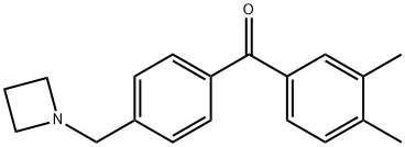 4'-AZETIDINOMETHYL-3,4-DIMETHYLBENZOPHENONE price.