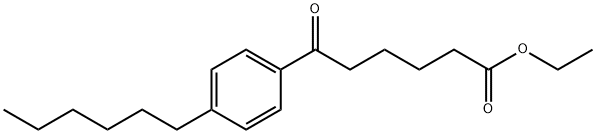 ETHYL 6-(4-HEXYLPHENYL)-6-OXOHEXANOATE Struktur