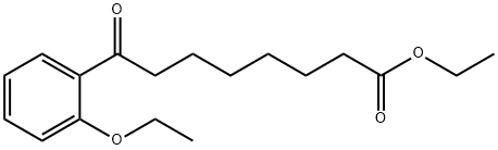 ETHYL 8-(2-ETHOXYPHENYL)-8-OXOOCTANOATE Struktur