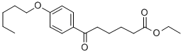 ETHYL 6-OXO-6-(4-PENTYLOXYPHENYL)HEXANOATE Struktur