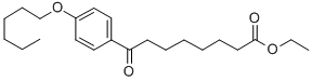 ETHYL 8-(4-HEXYLOXYPHENYL)-8-OXOOCTANOATE Struktur