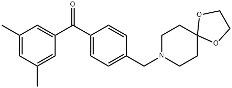 3,5-DIMETHYL-4'-[8-(1,4-DIOXA-8-AZASPIRO[4.5]DECYL)METHYL]BENZOPHENONE price.