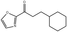 2-(3-CYCLOHEXYLPROPIONYL)OXAZOLE Struktur