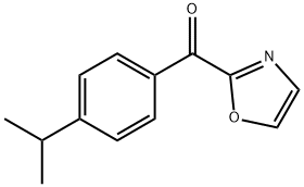 2-(4-ISOPROPYLBENZOYL)OXAZOLE Struktur