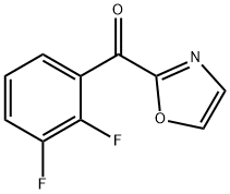 2-(2,3-DIFLUOROBENZOYL)OXAZOLE Struktur